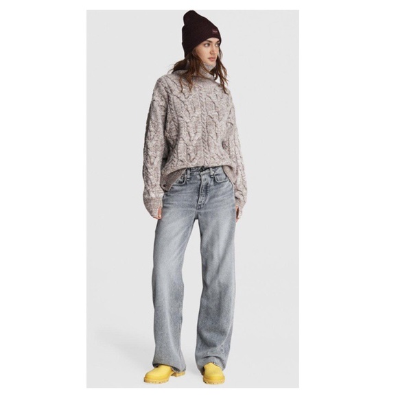 Rag & Bone | Nora Cable Turtleneck - Picture 2 of 10